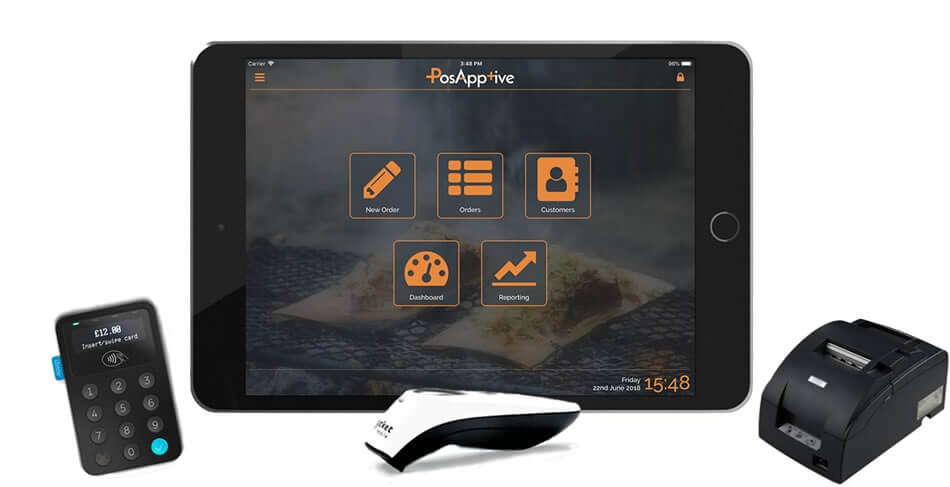ipad black - PosApptive Mobile Point of Sale Software (POS)